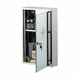 3750745-Relaxdays Armadietto Porta Medicinali in Acciaio, An