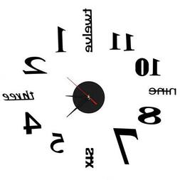 O Orologio Da Parete Grande 3d Adesivo Tavolo Grande Decoraz