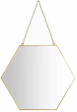 O Da Bagno Con Cornice In Ottone E Catena Per Appenderlo,...