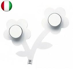 Foppapedretti Appendifiore Appendiabiti da Parete, Bianco