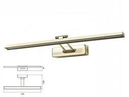 Applique Lampada Led Da Parete Moderna 8W Golden Lunghezza 4