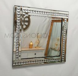 Arte Moderna Deco Acrilico Cristallo Vetro Design Smussato M