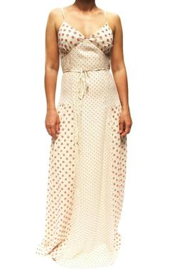 O Lungo Boho Maxi Abito Uk 10 38 Nuovo