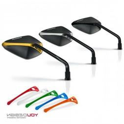 Retrovisori A-version Naked Inserto Oro Gold -