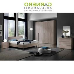 Camera da letto completa Omega legno design moderno com&ograve; co