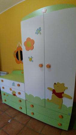 Cameretta Bambini, DISNEY, Winny the Pooh, Completa, buoniss
