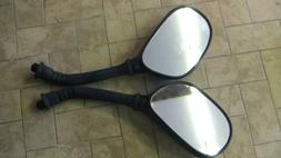 Dx Sx Atv Quad  Black Neri Mirrors Trial Enduro