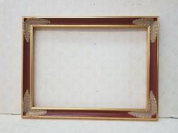 cornice in foglia oro, cornice con fregi 50x70 cornice su mi