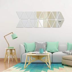 Cunya, adesivi decorativi in acrilico 3D, 20 pezzi, triangol