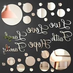 O Da Muro In Acrilico Decalcomanie A Specchio...