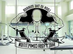 O That's Tuo Concorso Palestra Citazione Finestra Adesivo Ar
