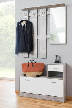 O 3 Ganci Appendiabito E Scarpiera 100x180x25 Cm