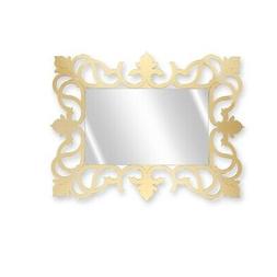 O Da Parete Con Cornice In Plexiglass Oro Stile Barocco