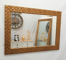 O Da Parete Legno Solido Telaio Smussato 66x92cm (