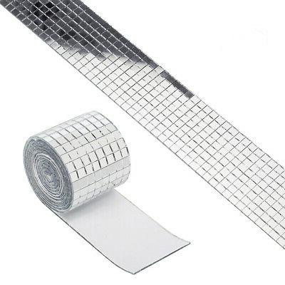 1 rotolo specchio vetro mosaico piastrelle adesivo