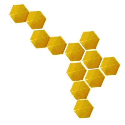 12 pz adesivi domestica effetto specchio 3d