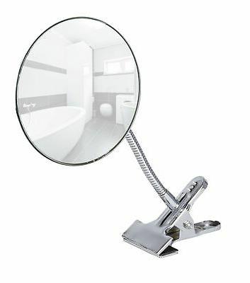 22195100 clip specchio cosmetico cromato in acciaio