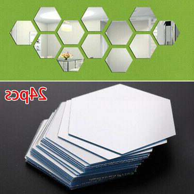 24pc set fai da te 3d specchio