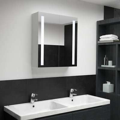 259161 armadietto bagno con specchio e led