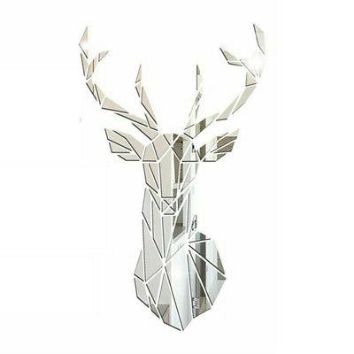 3d specchio adesivi da parete acrilico grande