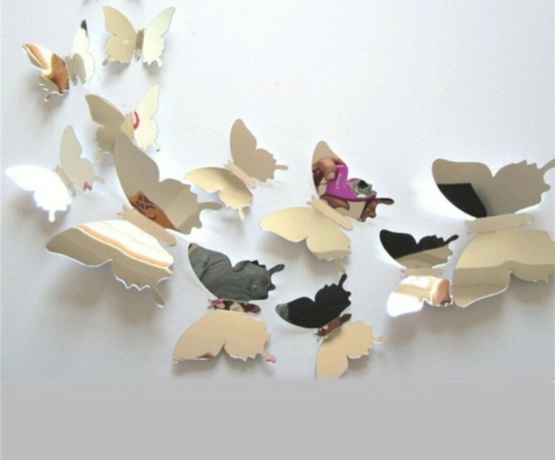3d wall stickers adesivi murali farfalle in
