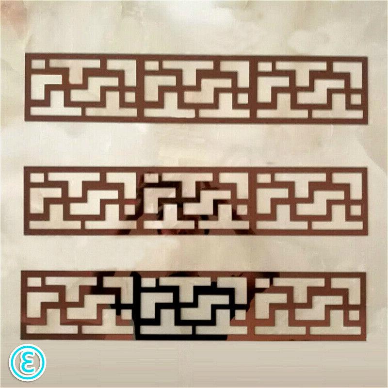 5pcs muro da parete bordo adesivo floreale
