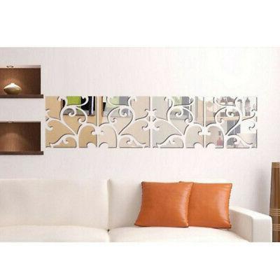 7 87 specchio acrilico muro adesivi decorazione