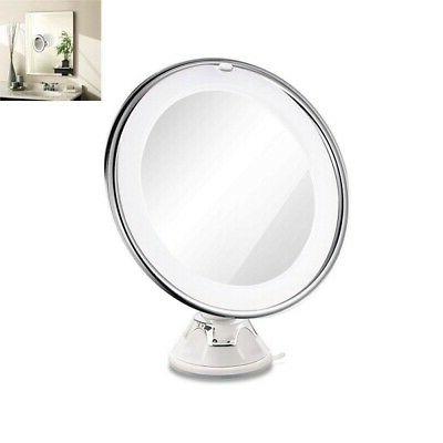 8 inch specchio led cosmetico ingranditore 10x