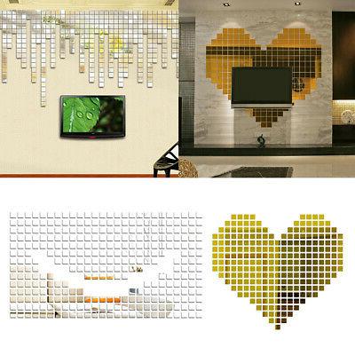 adesivi murali specchio in vetro adesivo da