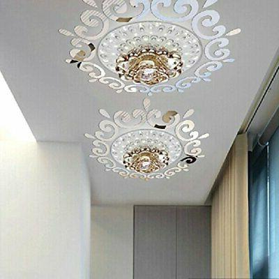 adesivo da parete per specchio per illuminazione