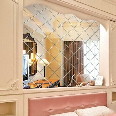 adesivo specchio piastrelle da parete casa moderna