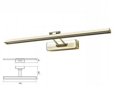 applique lampada led da parete moderna 8w