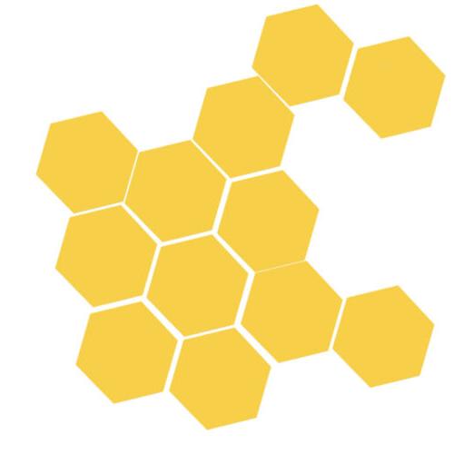 autoadesivi murali autoadesivi 12pcs specchio esagonale del