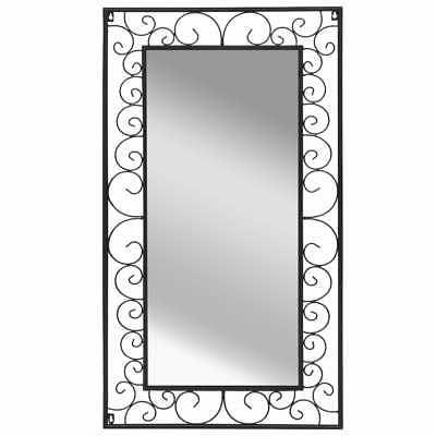 ax specchio parete camera riposo anticato decor