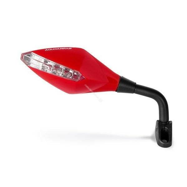 barracuda moto coppia specchi retrovisori race freccia