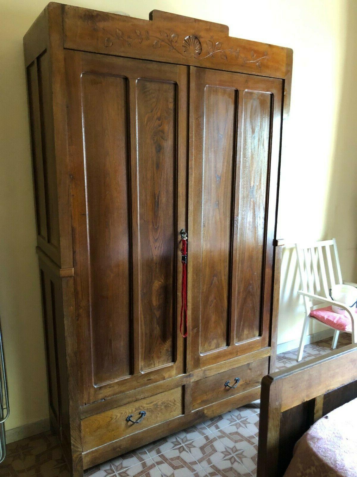 camera matrimoniale in stile liberty inizi 900