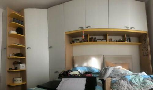 cameretta bambino crema e giallo ocra cm