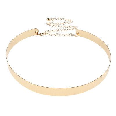 cinturino vita specchio metallo lana elegante per