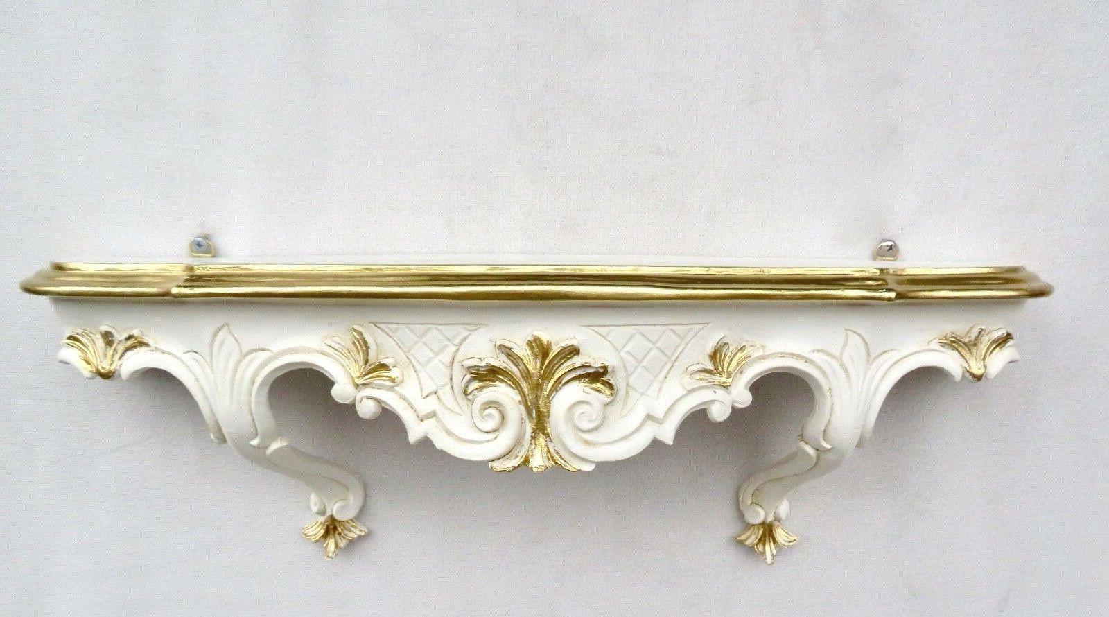 console muro antico barocco 49x21 specchio hangekonsole