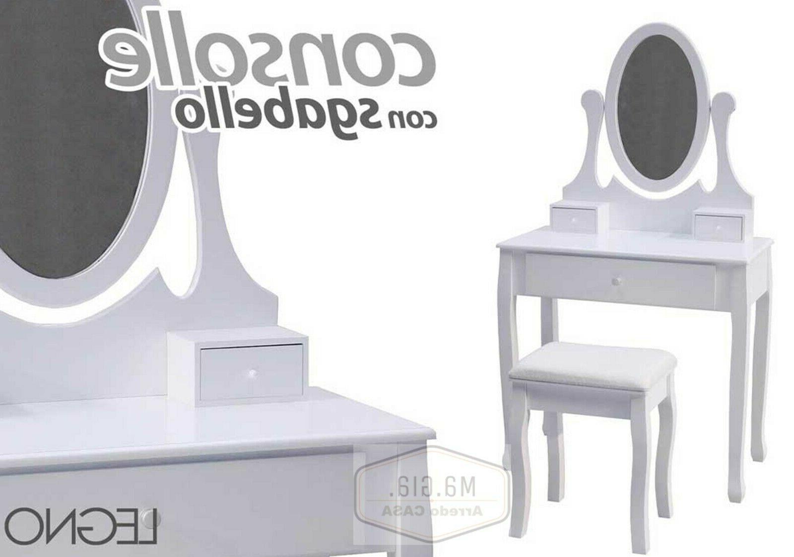 consolle 146 specchiera tavolo specchio sabello cassetti