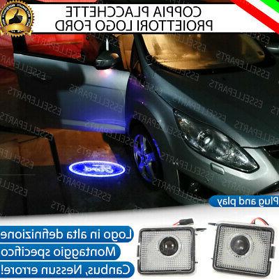 coppia proiettori logo luci led con logo