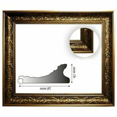 cornice barocca oro fine decorato 917 oro