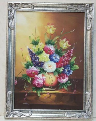 cornice in foglia argento cornice con fregi