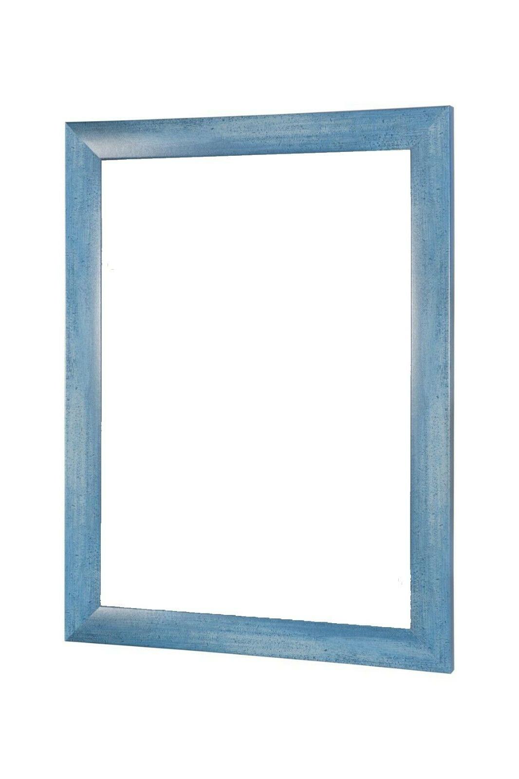 cornici azzurro incurvato vetro acrilico a specchio