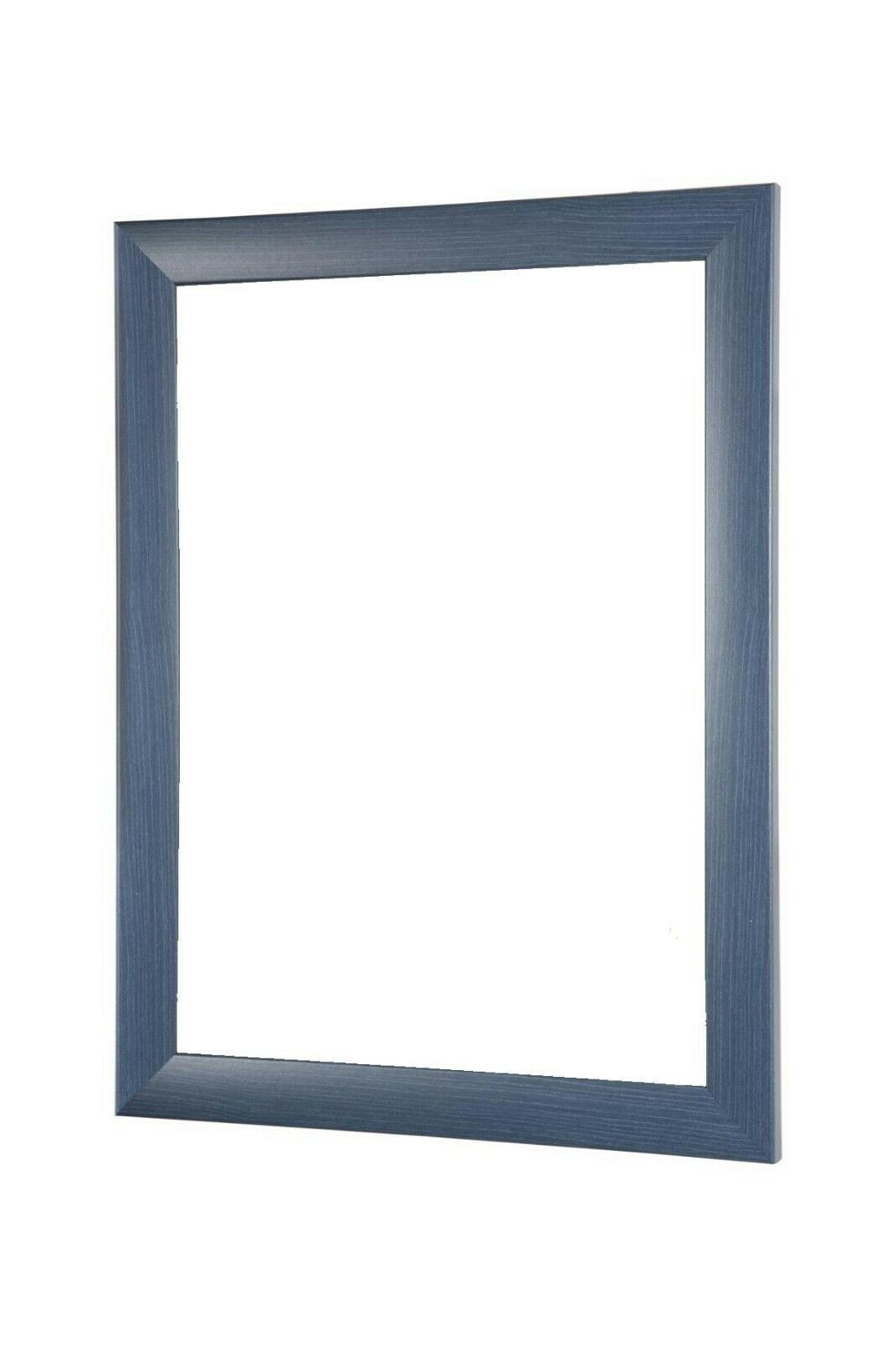 cornici blu ardesia vetro acrilico a specchio