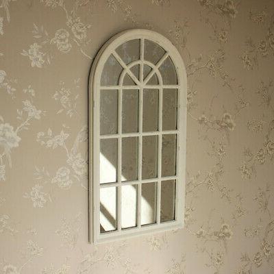 crema ad arco finestra stile muro specchio