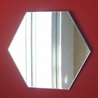 decorativo mini esagonale specchi fascio dieci