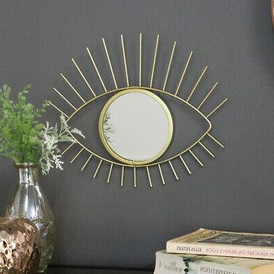 decorativo oro metallo occhio specchio vintage glamour