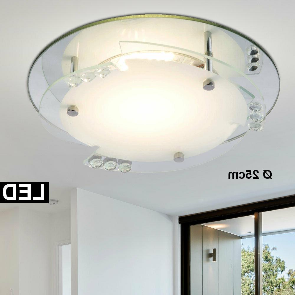design led soffitto luce salotto camera cristallo
