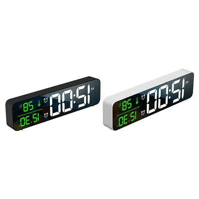 digital alarm clock specchio orologio da parete